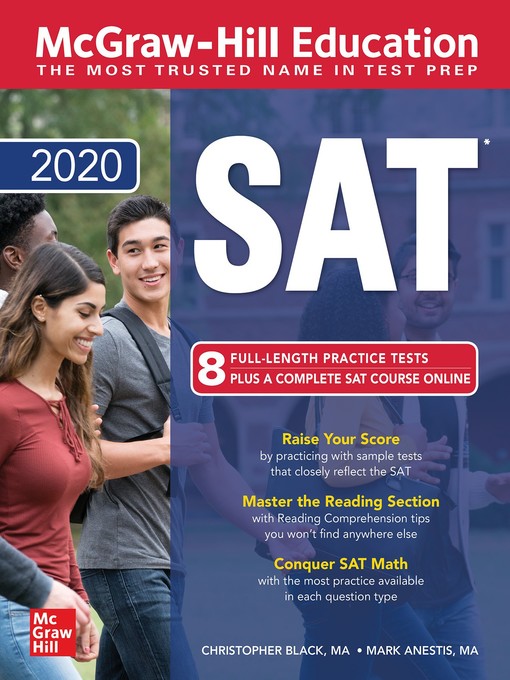 Title details for McGraw-Hill Education SAT 2020 by Christopher Black - Available